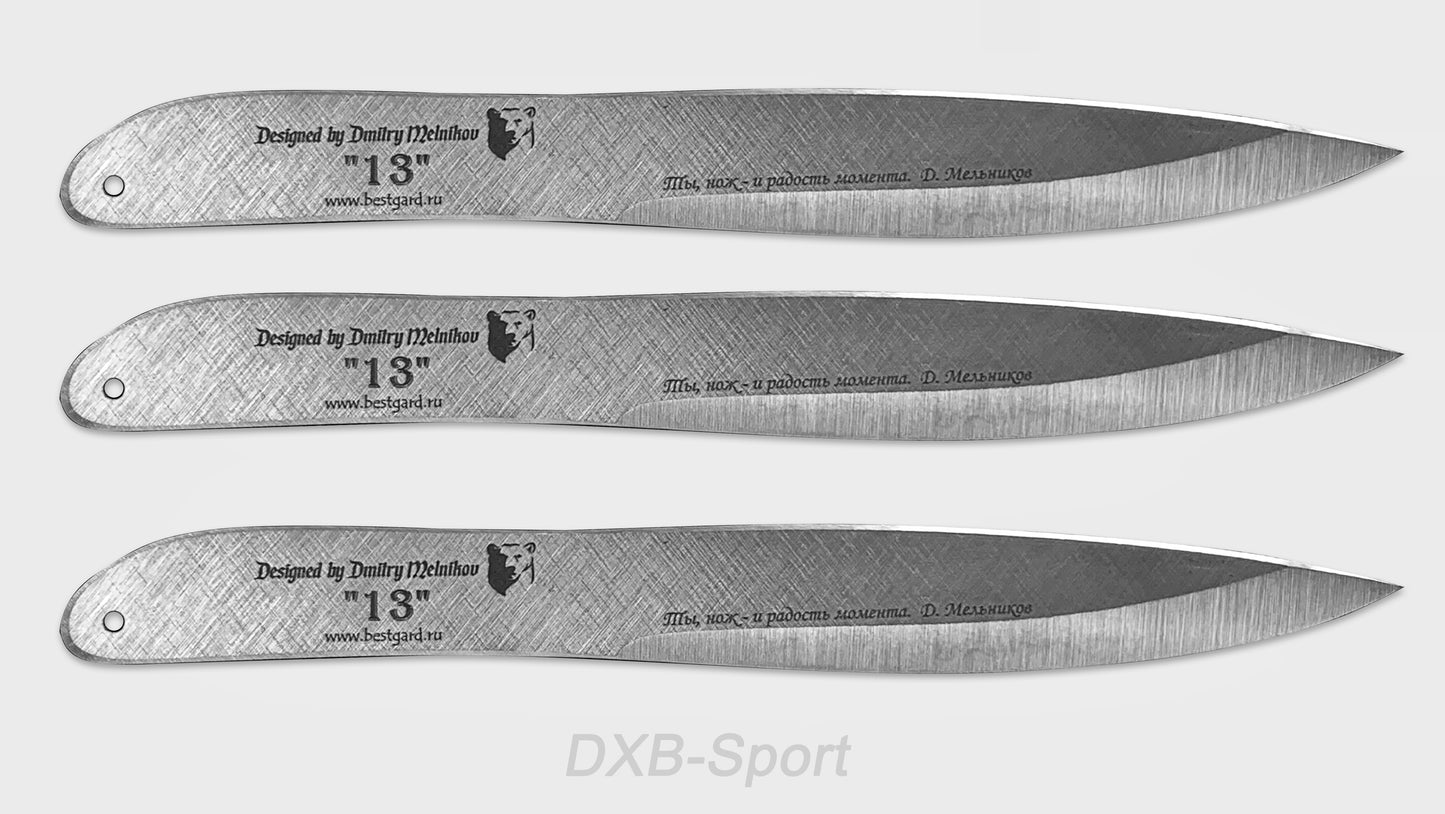 Sport knives set "13" (3 knives)