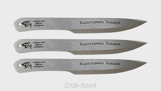 Throwing knives set "Kharakternik L" (3 knives)