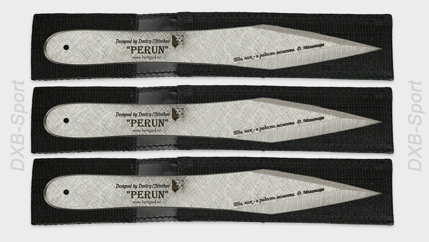 Throwing knives set "Perun" (3 knives)
