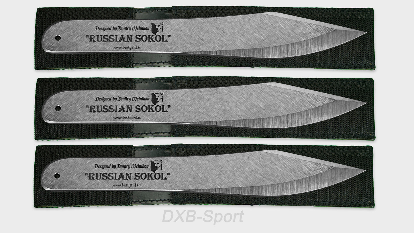 Throwing knives set "Russian Sokol" (3 knives)