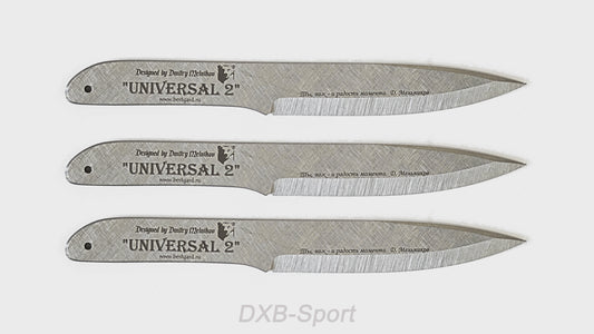 Throwing knives set "Universal 2" (3 knives)
