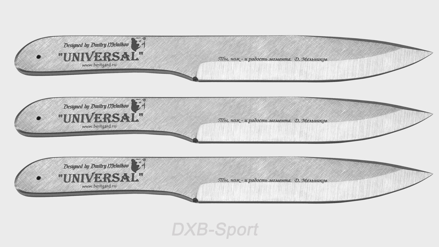 Sport knives set "Universal" (3 knives)